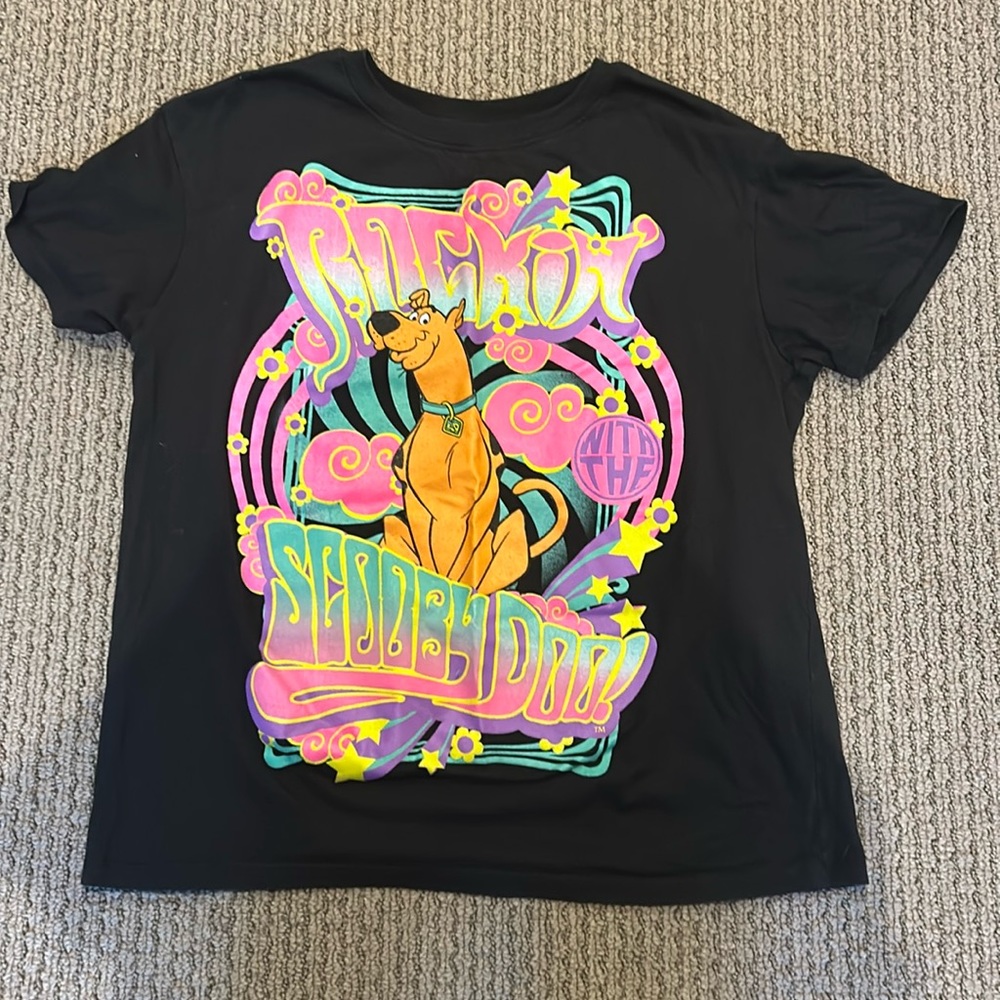 Target Short Sleeve Baggy Scooby Doo Shirt